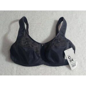 Anita Care Amica Post Mastectomy Bra/ Anthracite 5764X Womens 34C Non-Wired Bra
